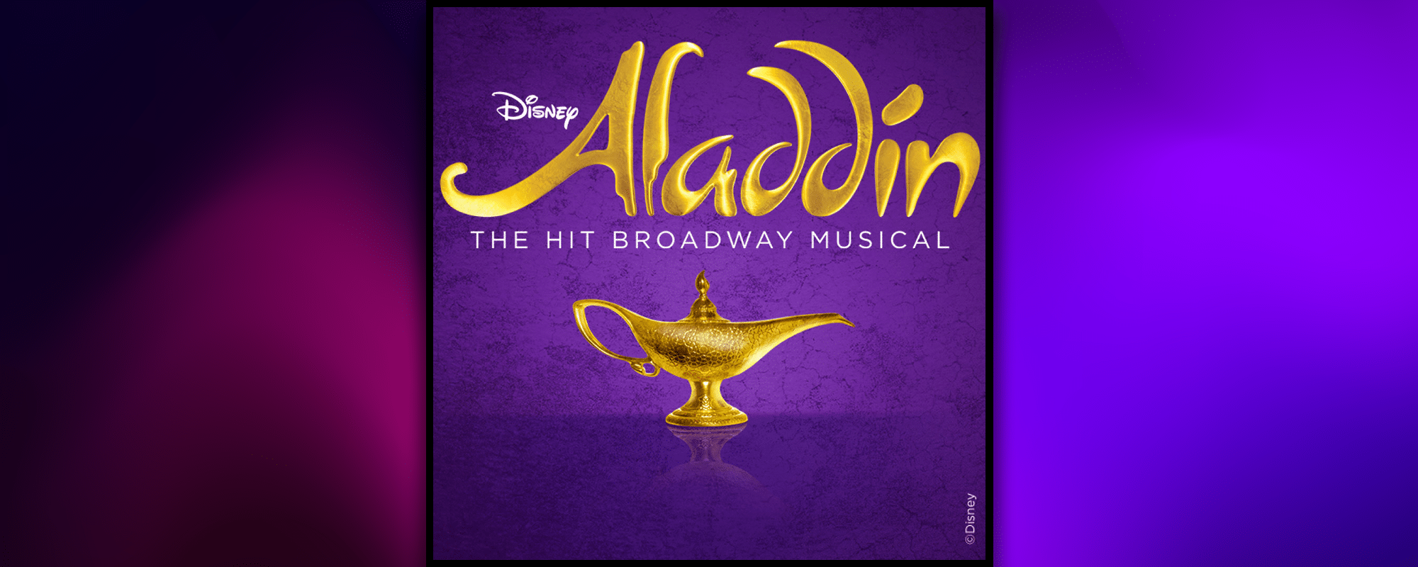 aladdin the musical poster